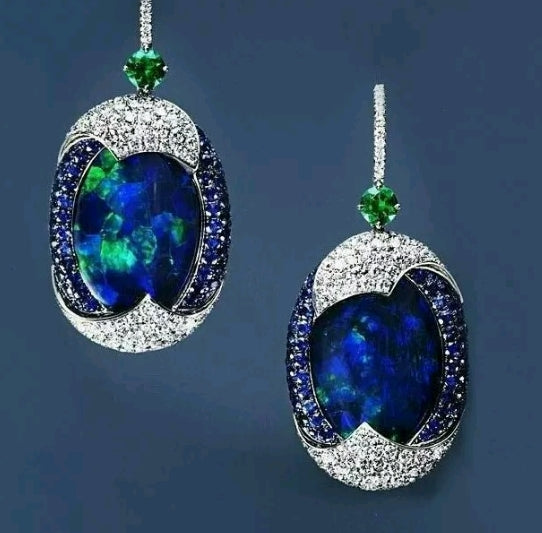World Treasures Opal Earrings 50