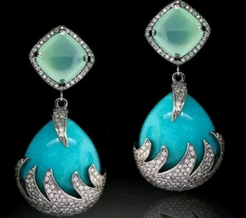 World Treasures Turquoise Earrings 59