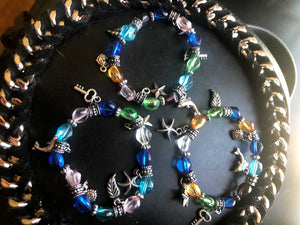 World Treasures  3 Beautiful Blue Bracelets