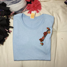 Load image into Gallery viewer, S115  (BabyBlue)  Tshirt Small
