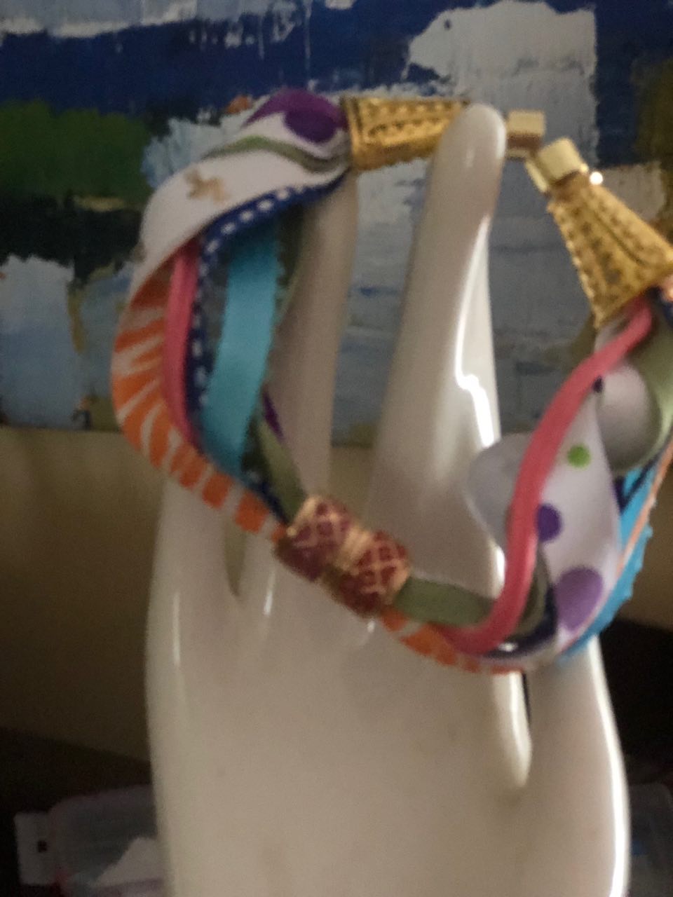 Ribbon Bracelet-Size 8 inch