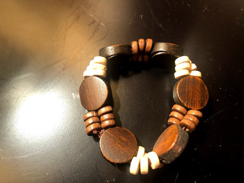 Wooden Stretch Bracelete